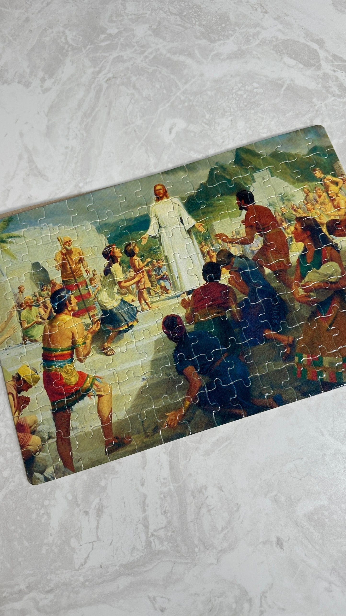 Puzzle Jesus en las Americas