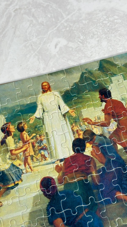 Puzzle Jesus en las Americas