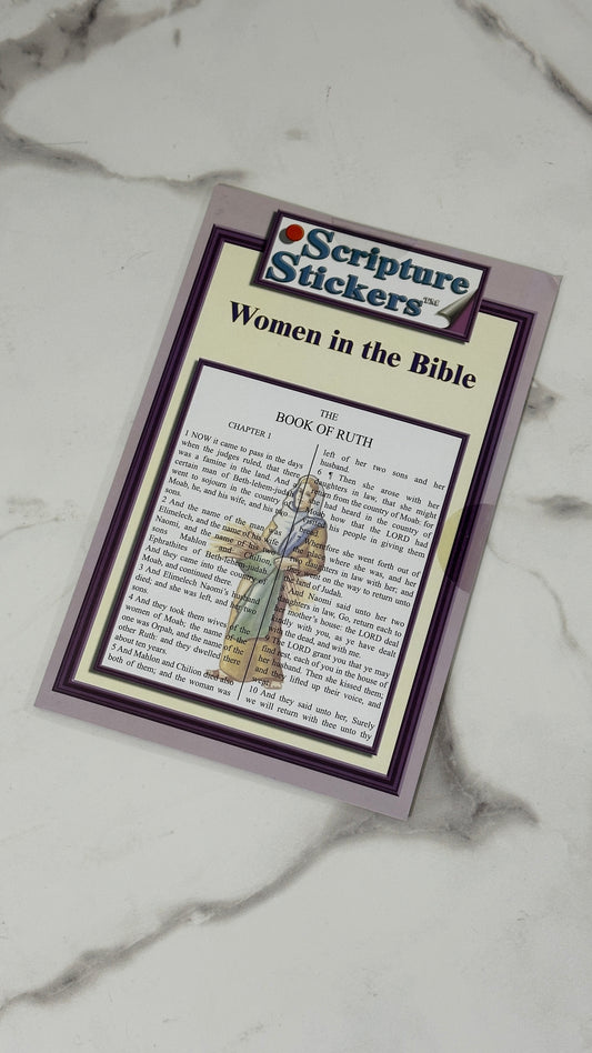 Sticker de las Escrituras - Mujeres en la Biblia