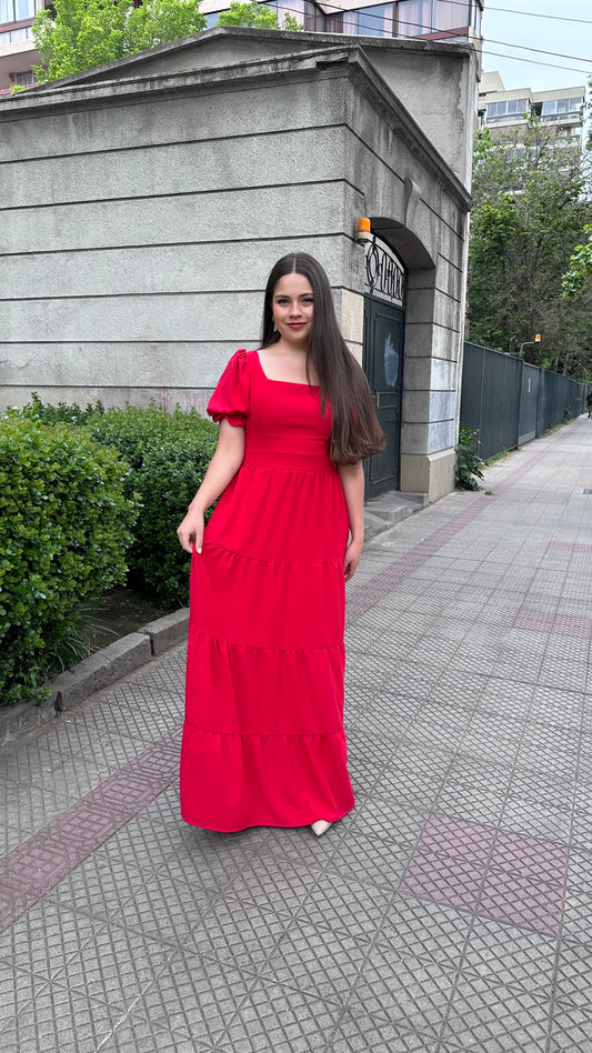 Vestido Bra2 Rojo Pisos