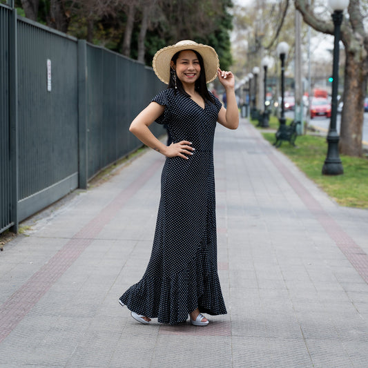 Vestido Bra Puntos Vuelo